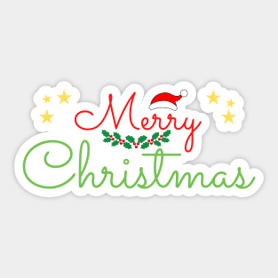 Merry Christmas Sticker